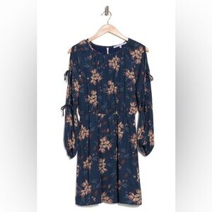 NWT Collective Concepts Blue Floral Dress
